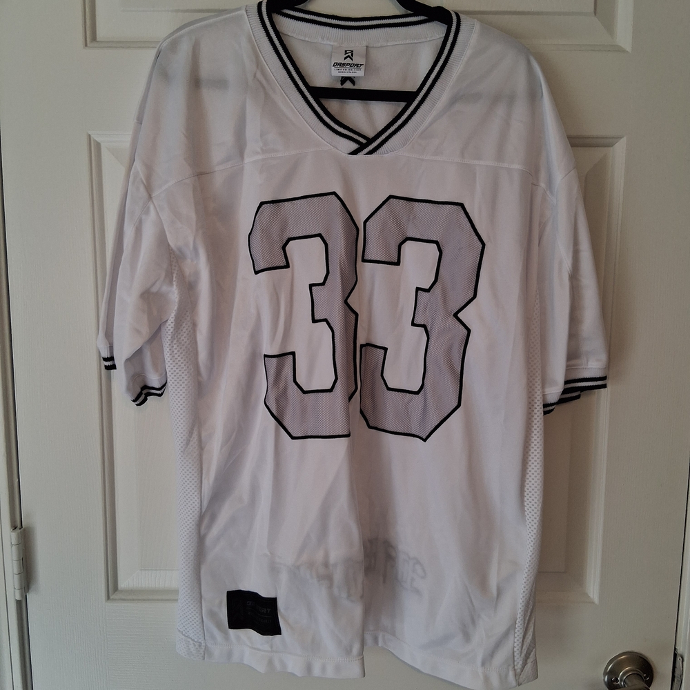 White Men's Jersey Shirt